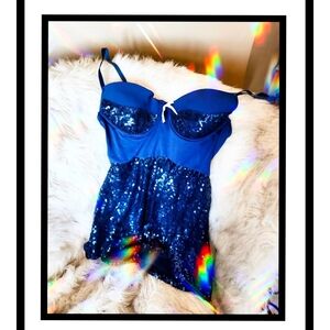 💙Stunning Sequin Teddy / XL CAMI 💙